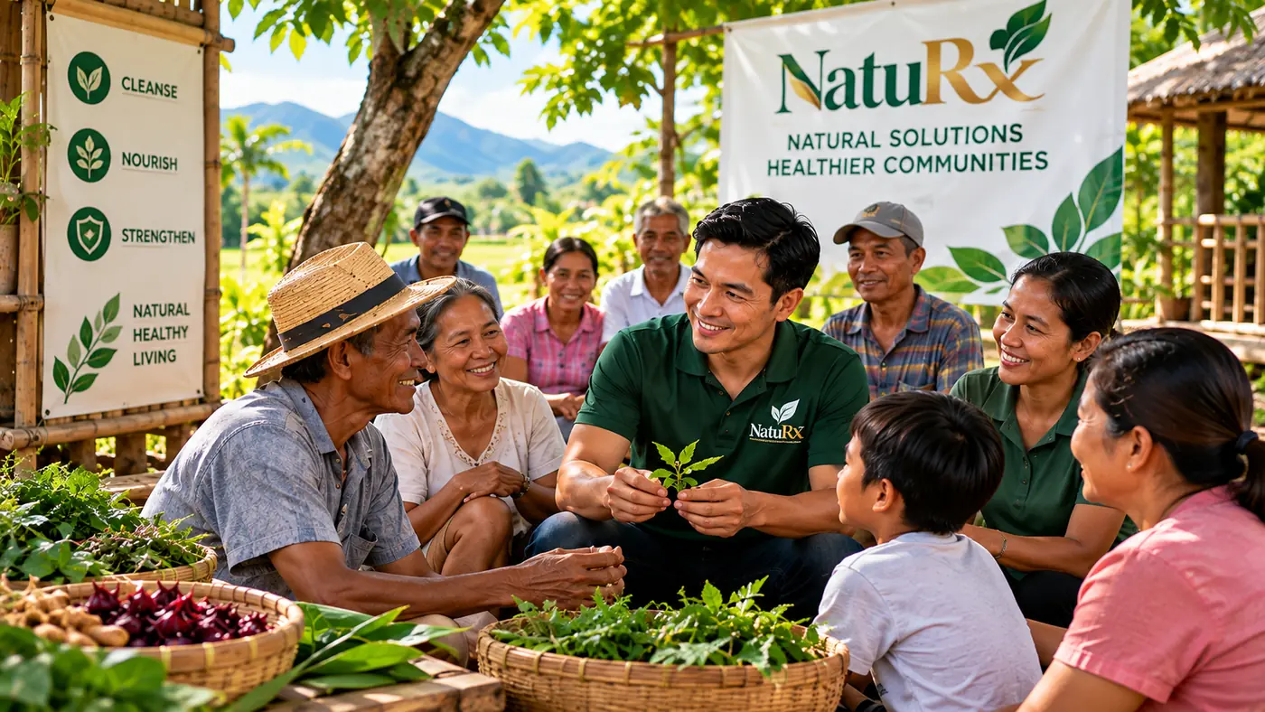 A community of NatuRx clients, practitioners and learners gathered together